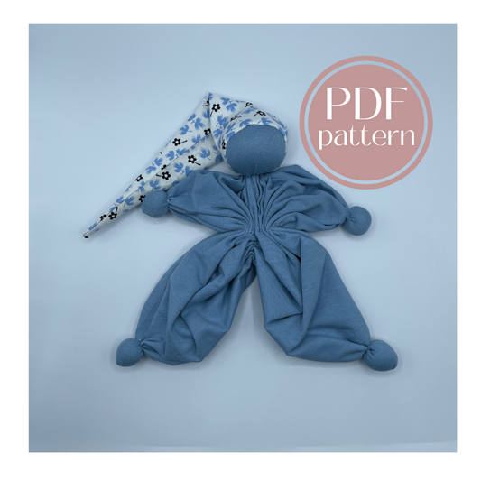 Waldorf Jersey Baby Doll DIGITAL Pattern PDF Tutorial | Beginner friendly